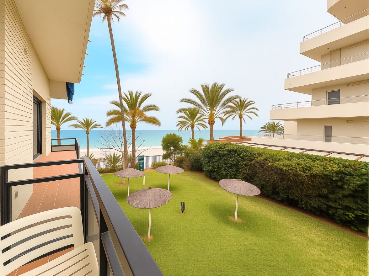 Piso en venta en primera línea de playa en Marbella — Cocina