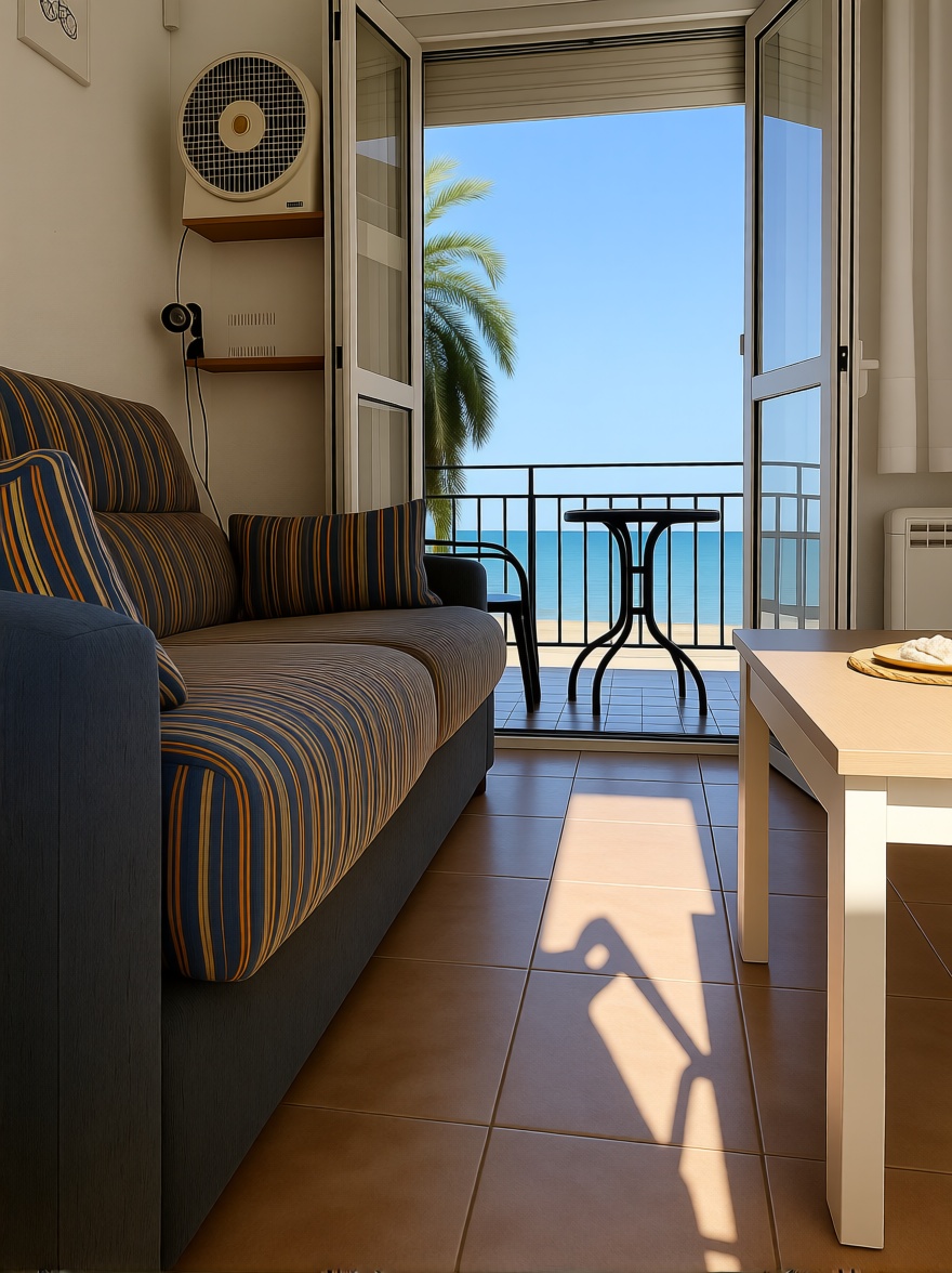 Appartement à vendre pieds dans l'eau à Cartagena — Séjour