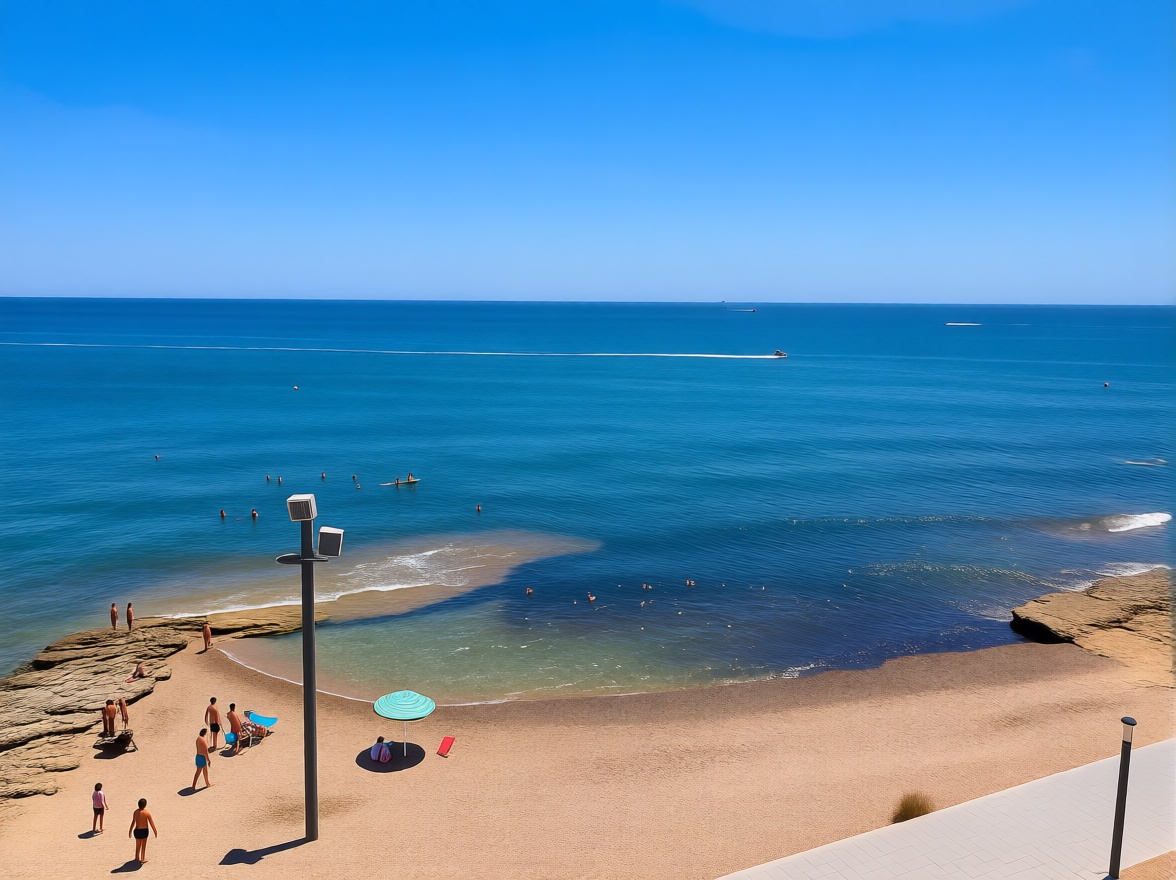 Flat for sale frontline beach in Torrevieja — Sea view