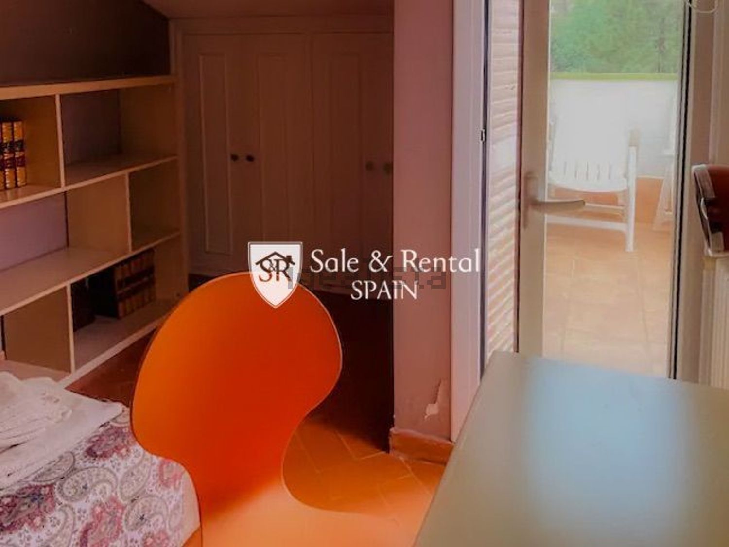 Chalet mit direkter Strandzugang in Lloret de Mar — Bad