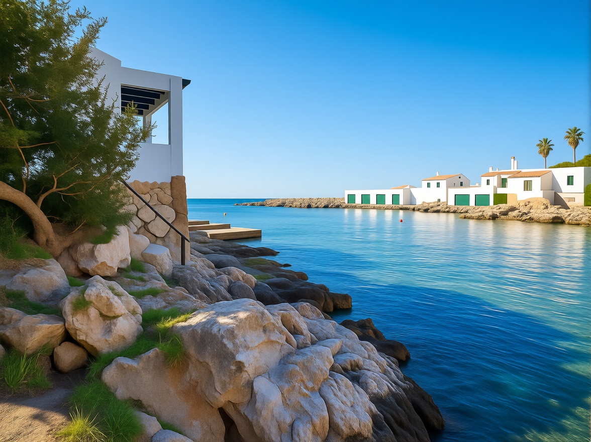 Chalet à vendre avec accès direct à la plage à Mallorca, Balears (Illes) — Vue mer