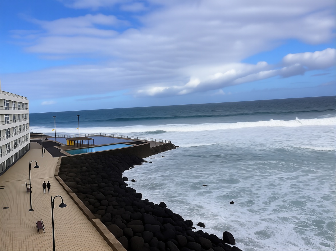 Apartamento em primeira linha de praia em San Cristóbal de La Laguna — Vista mar