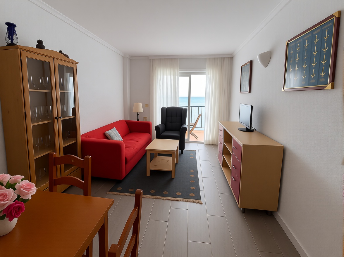 Apartamento em primeira linha de praia em San Cristóbal de La Laguna — Sala