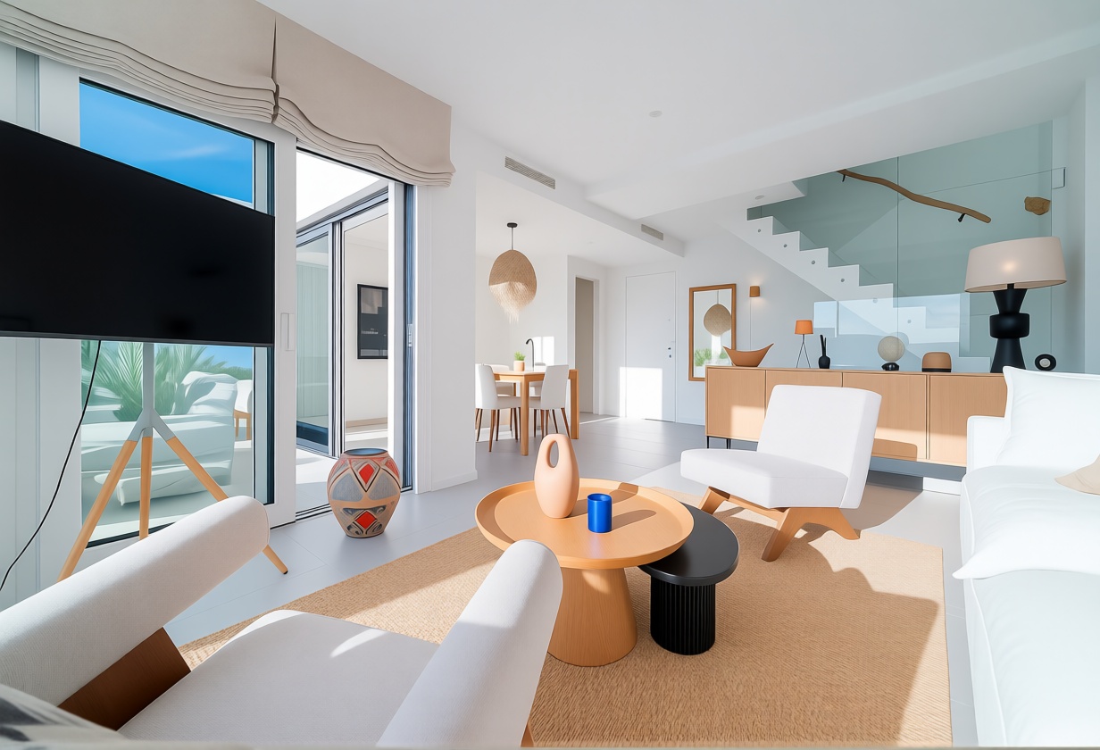 Appartement à vendre pieds dans l'eau à Jávea/Xàbia — Séjour