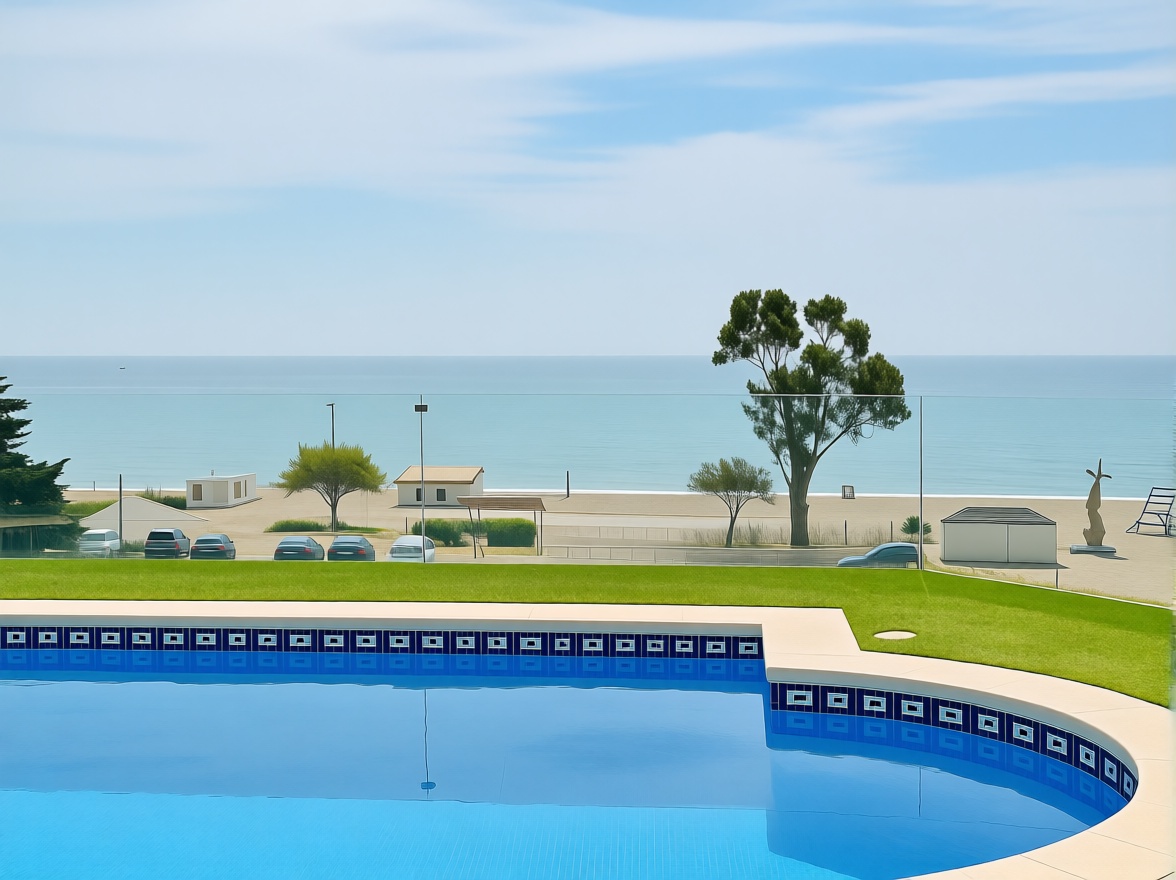 Chalet avec accès direct à la plage à Torrox — Vue mer