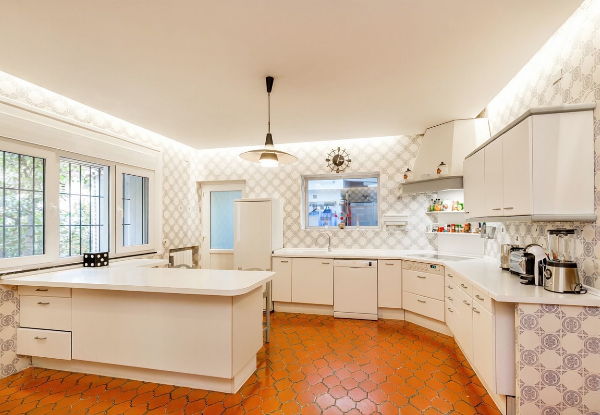 Chalet à vendre avec accès direct à la plage à Marbella — Cuisine