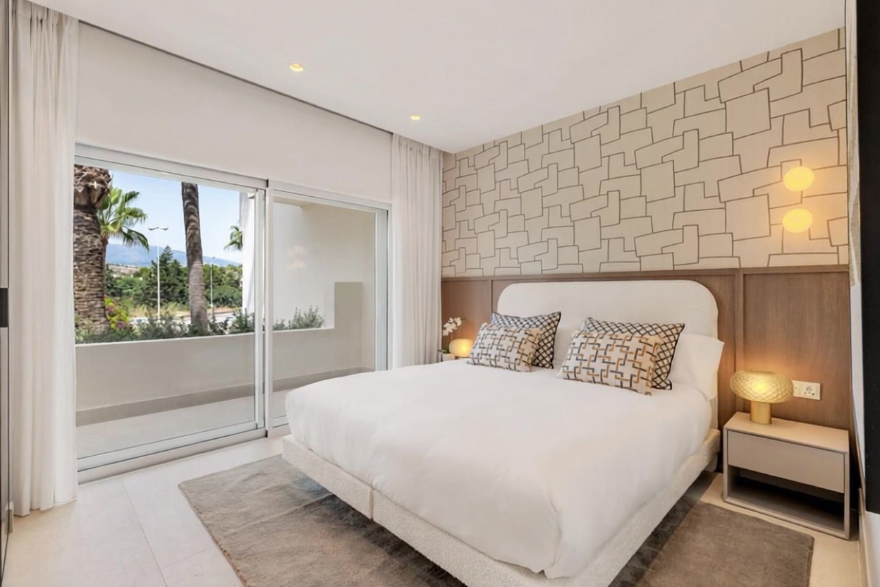 Apartamento em primeira linha de praia em Estepona — Cozinha