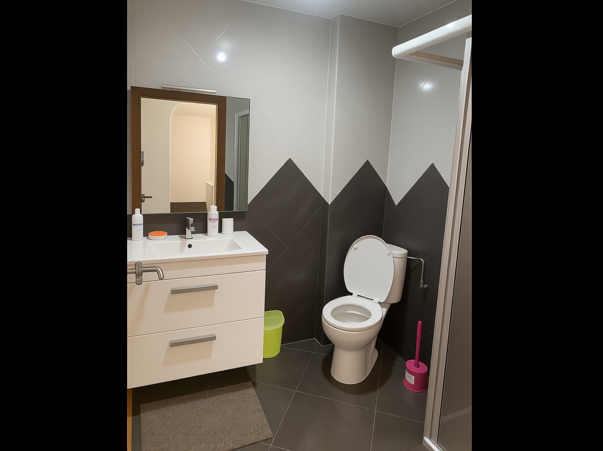 Piso en venta en primera línea de playa en Torrevieja — Baño