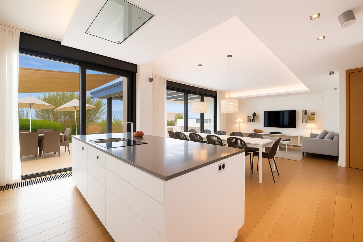 Chalet for sale with direct beach access in Marbella — Kitchen