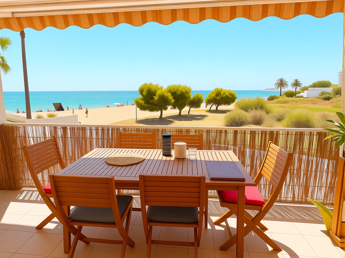 Flat for sale frontline beach in Peñíscola — Sea terrace