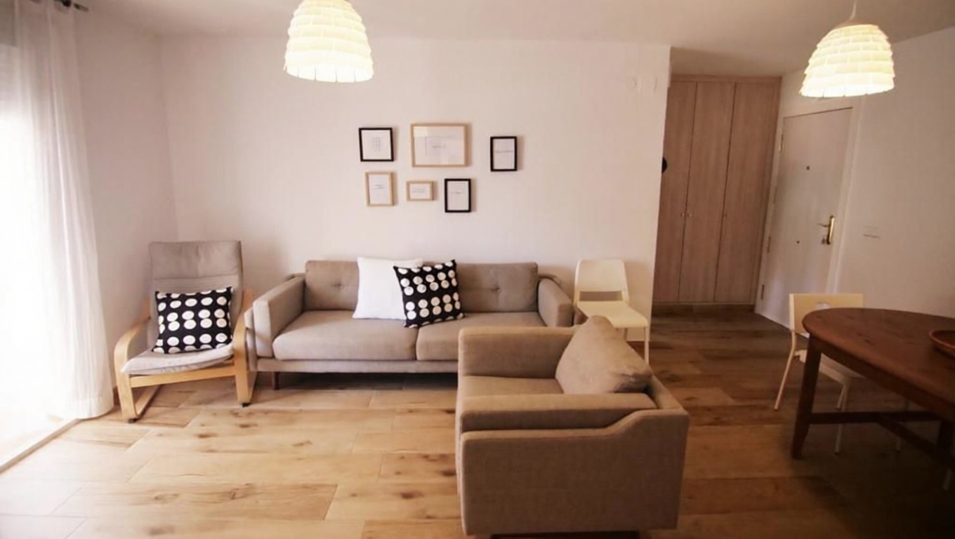Appartement à vendre pieds dans l'eau à Almonte — Séjour