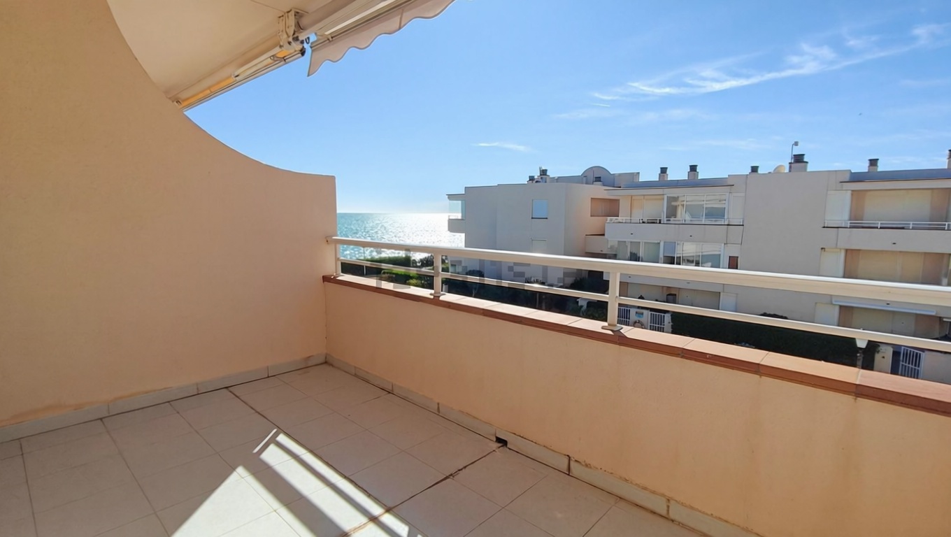 Apartamento à venda pé na areia em Vinaròs — Terraço mar