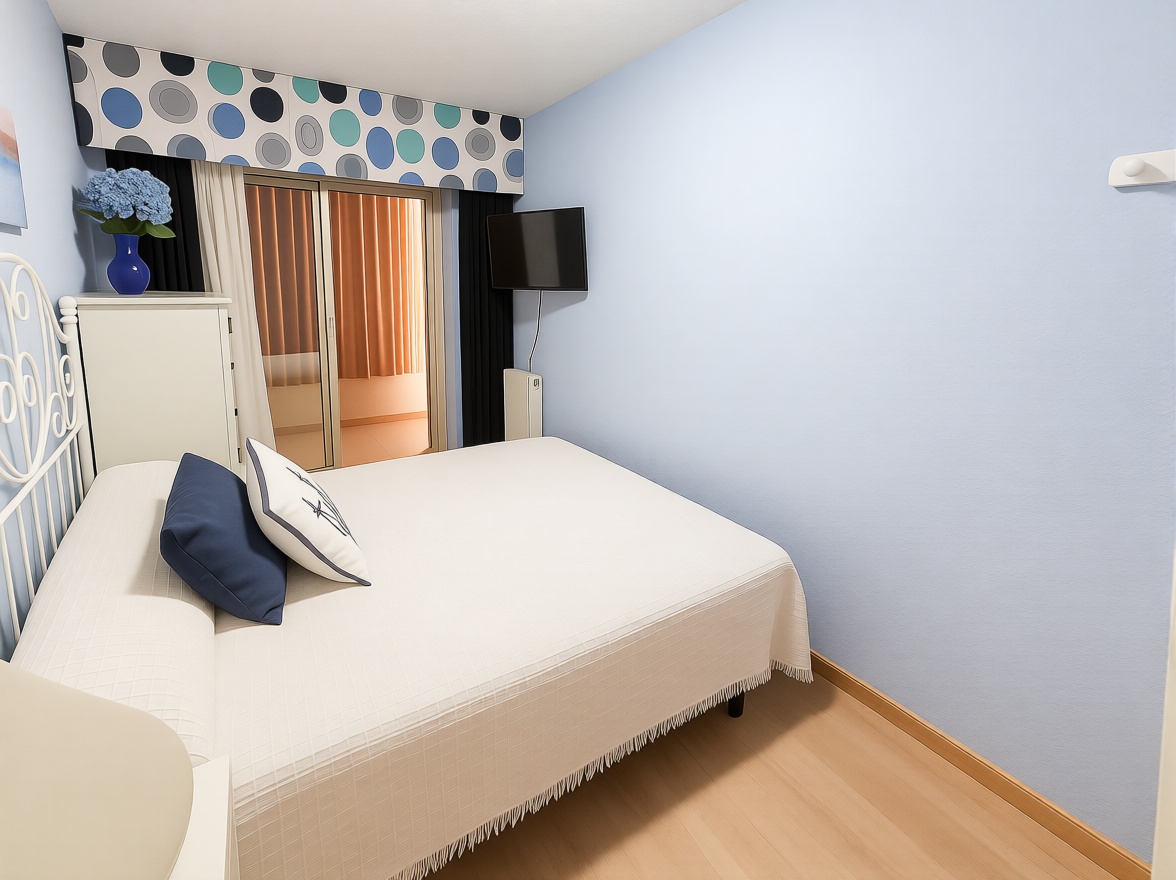 Apartamento à venda pé na areia em Benidorm — Quarto