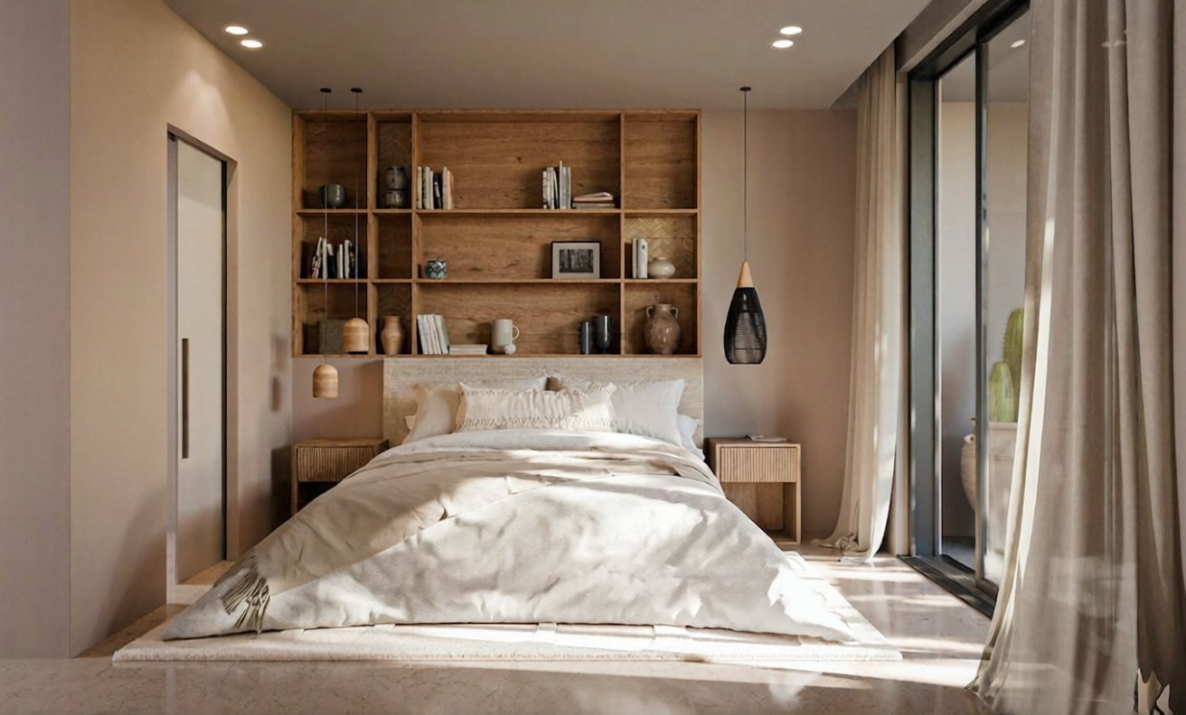 Flat for sale frontline beach in Marbella — Bedroom