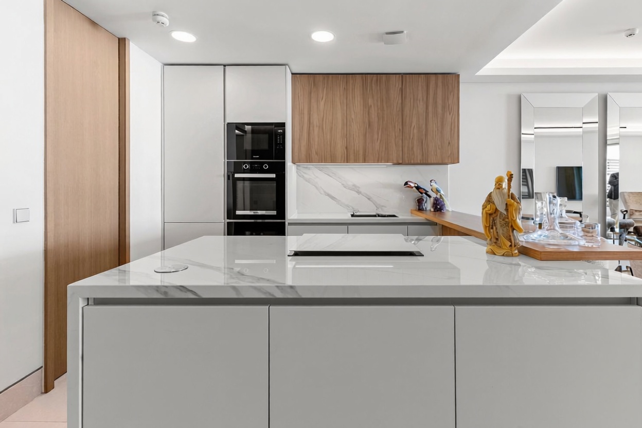 Apartamento à venda pé na areia em Málaga — Cozinha