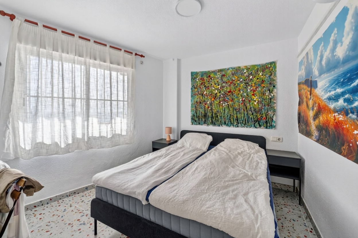 Wohnung in erste Strandlinie in Torrevieja — Schlafzimmer