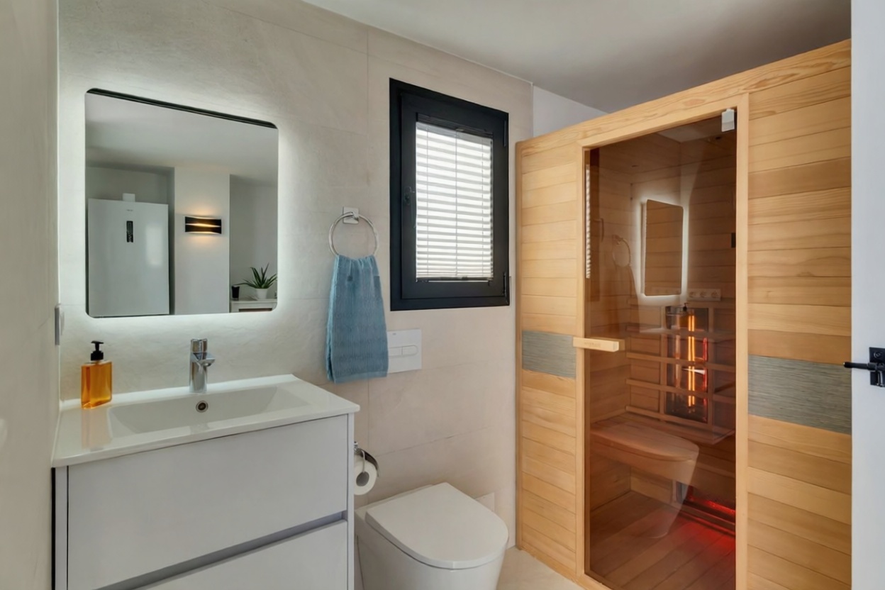 Appartement à vendre pieds dans l'eau à Oliva — Sanitaires