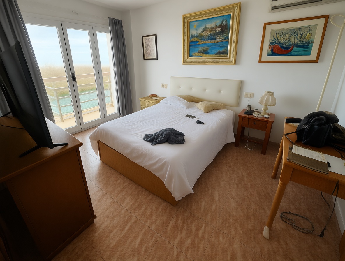 Chalet à vendre avec accès direct à la plage à Oliva — Chambre