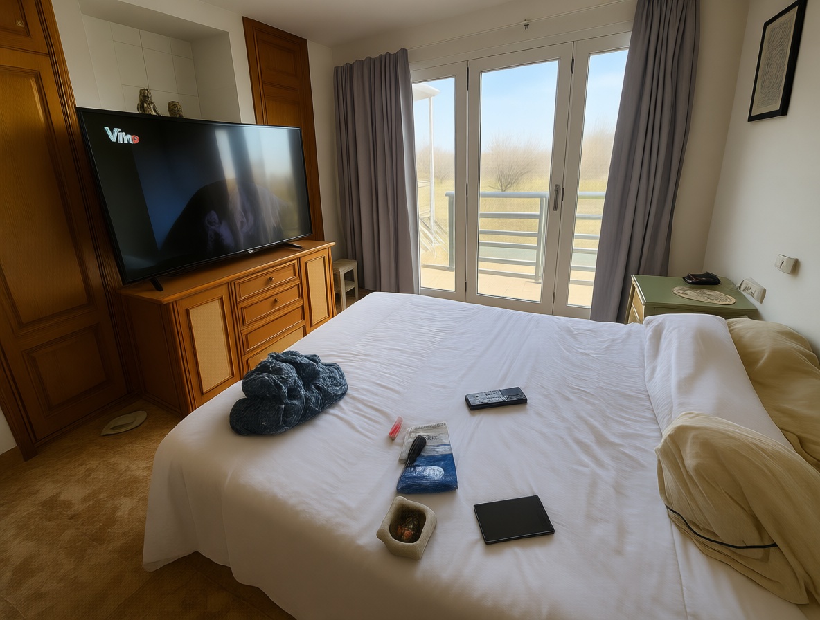 Chalet à vendre avec accès direct à la plage à Oliva — Chambre
