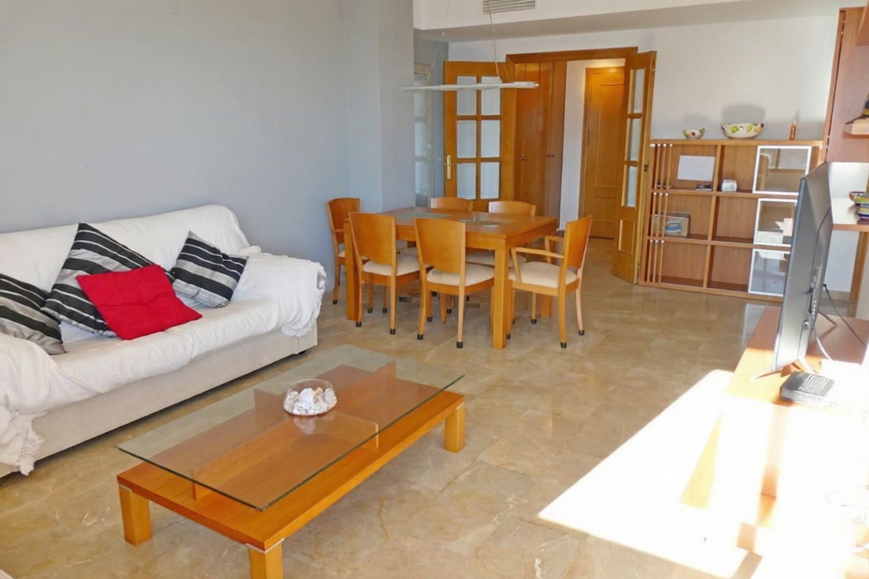 Appartement à vendre pieds dans l'eau à Denia — Séjour