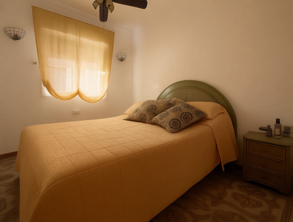 Chalet à vendre avec accès direct à la plage à Els Poblets — Chambre