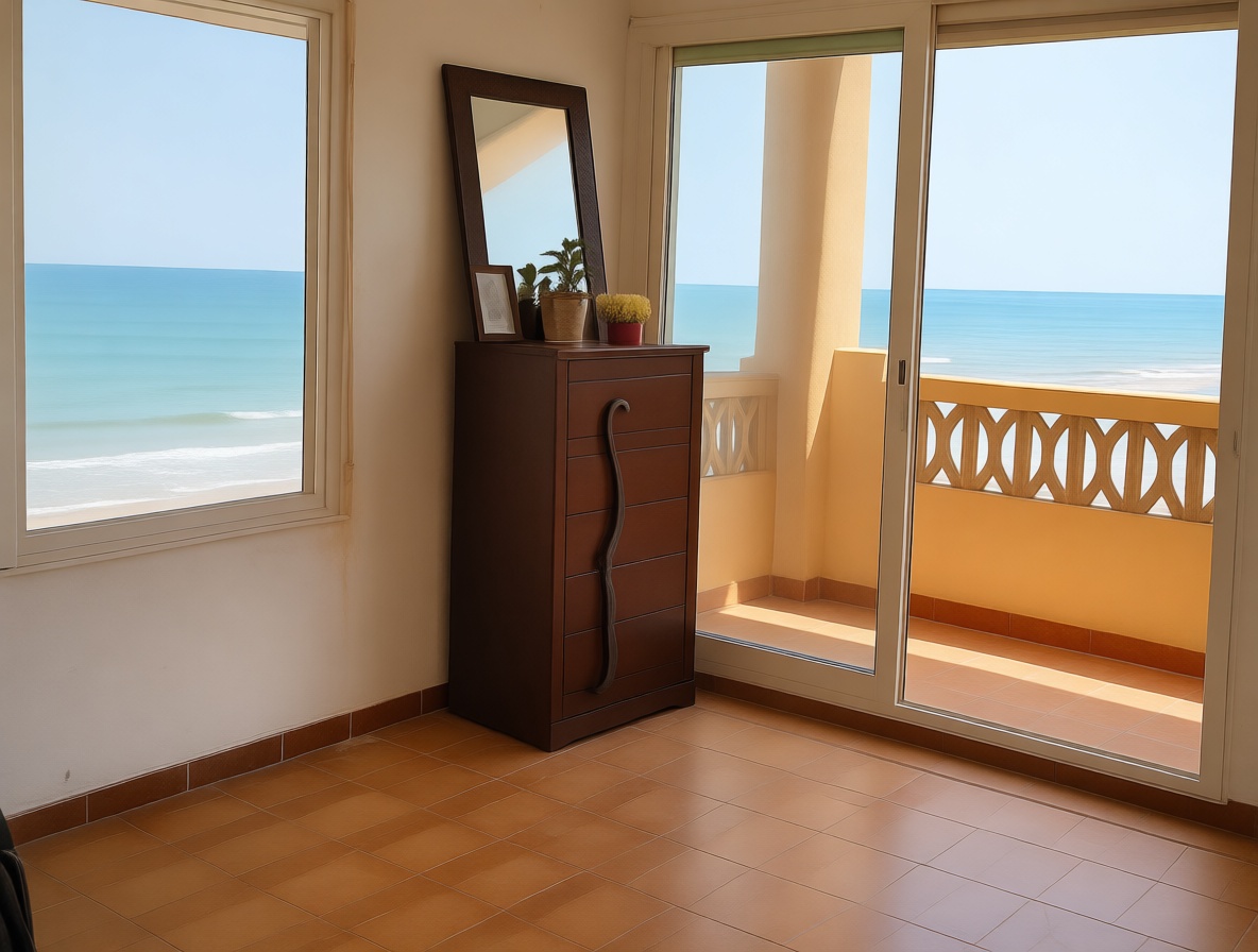 Chalet à vendre avec accès direct à la plage à Sueca — Séjour