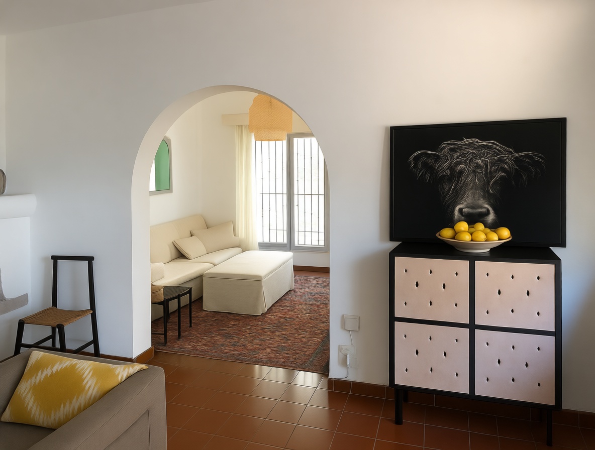 Chalet à vendre avec accès direct à la plage à Santanyí — Séjour