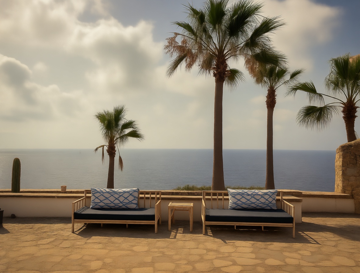 Chalet à vendre avec accès direct à la plage à Santanyí — Terrasse mer