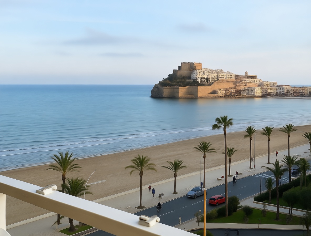 Appartement à vendre pieds dans l'eau à Peñíscola — Vue mer