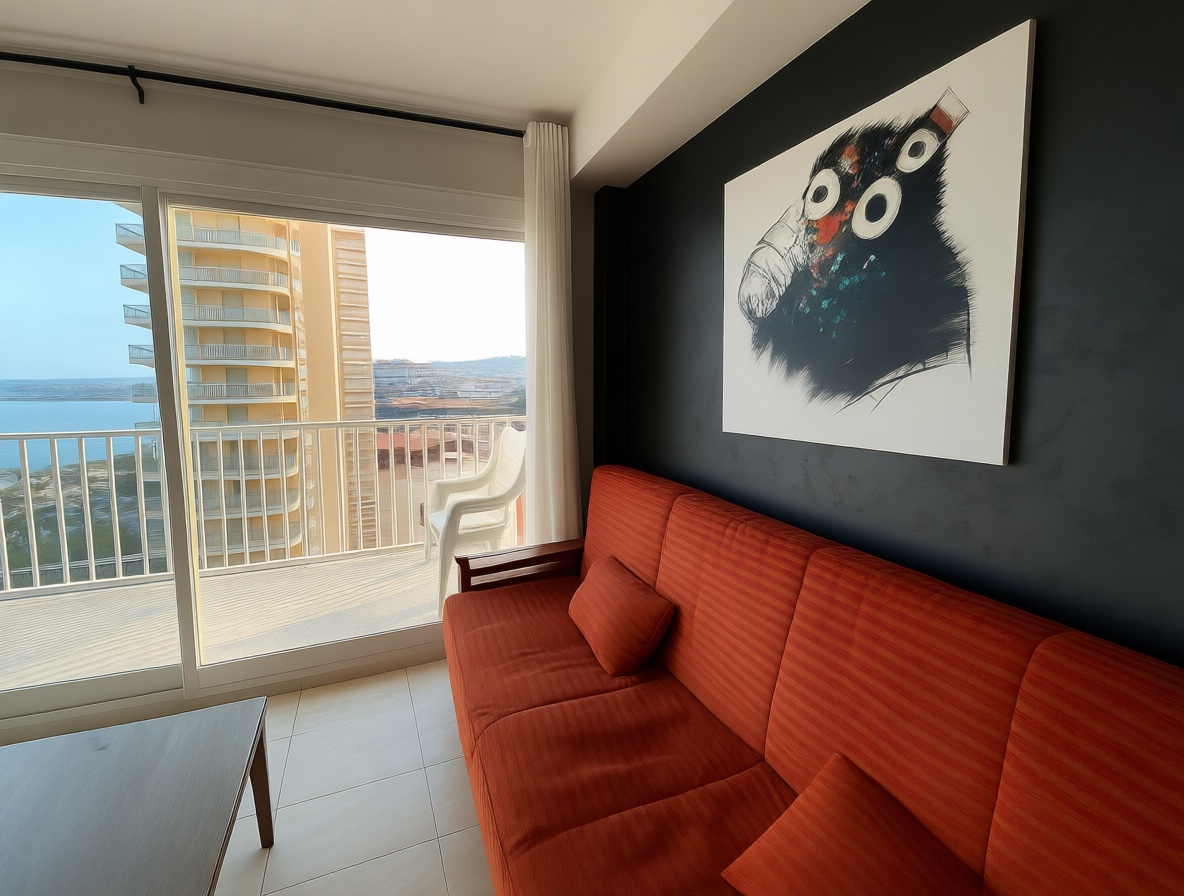 Appartement à vendre pieds dans l'eau à Peñíscola — Séjour