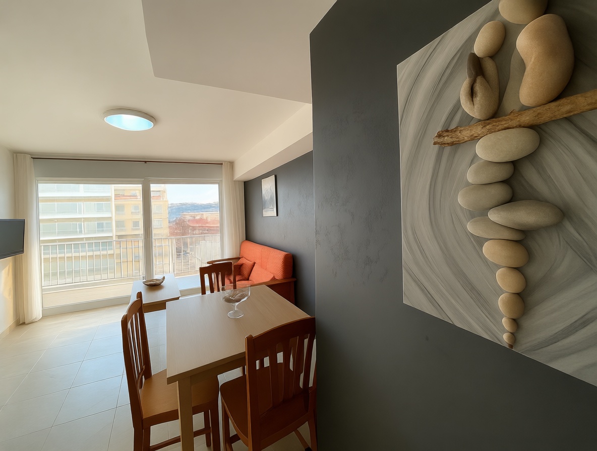 Appartement à vendre pieds dans l'eau à Peñíscola — Coin repas