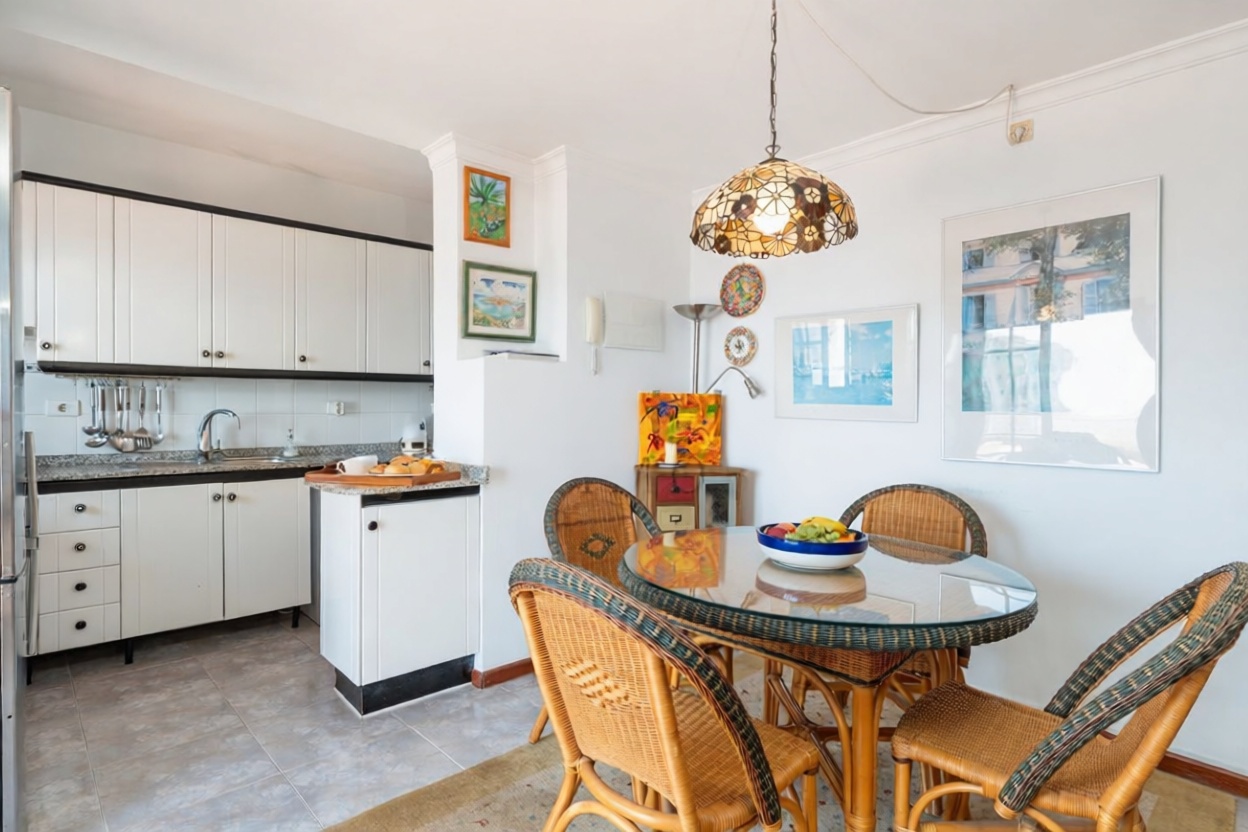Chalet à vendre avec accès direct à la plage à Mogán — Cuisine