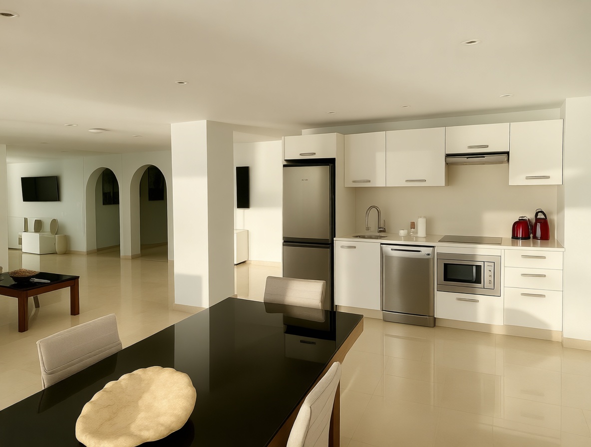 Appartement à vendre pieds dans l'eau à Mogán — Cuisine