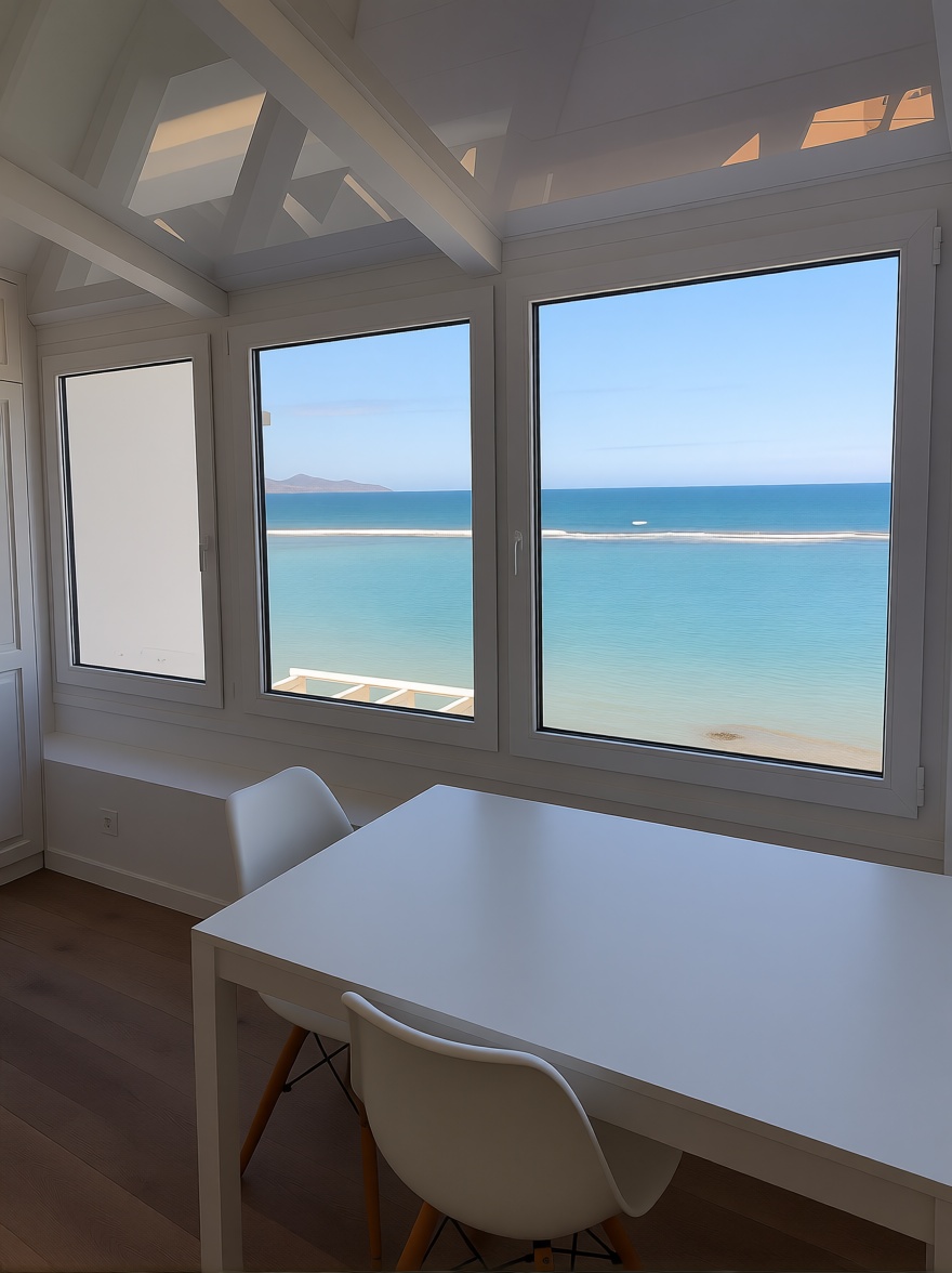 Seafront attic in Las Palmas de Gran Canaria — Sea terrace