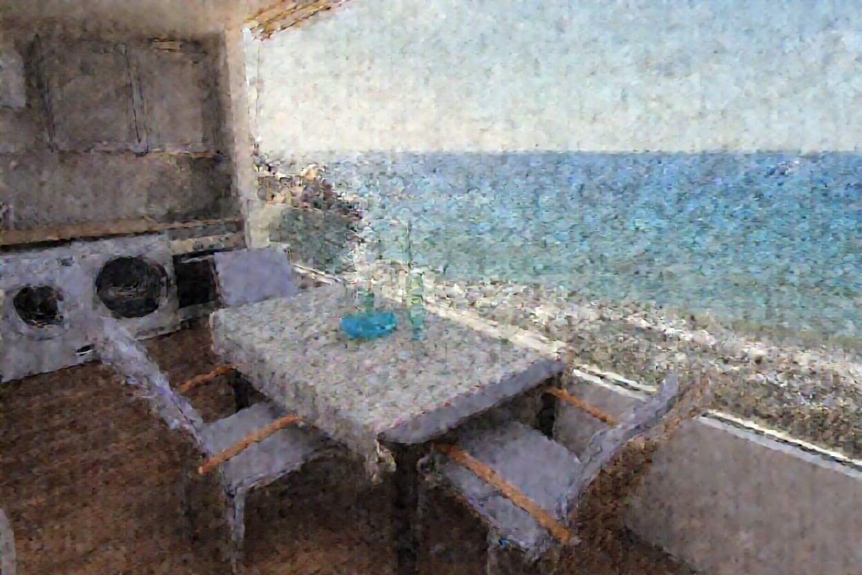 Flat for sale frontline beach in Mogán — Sea terrace