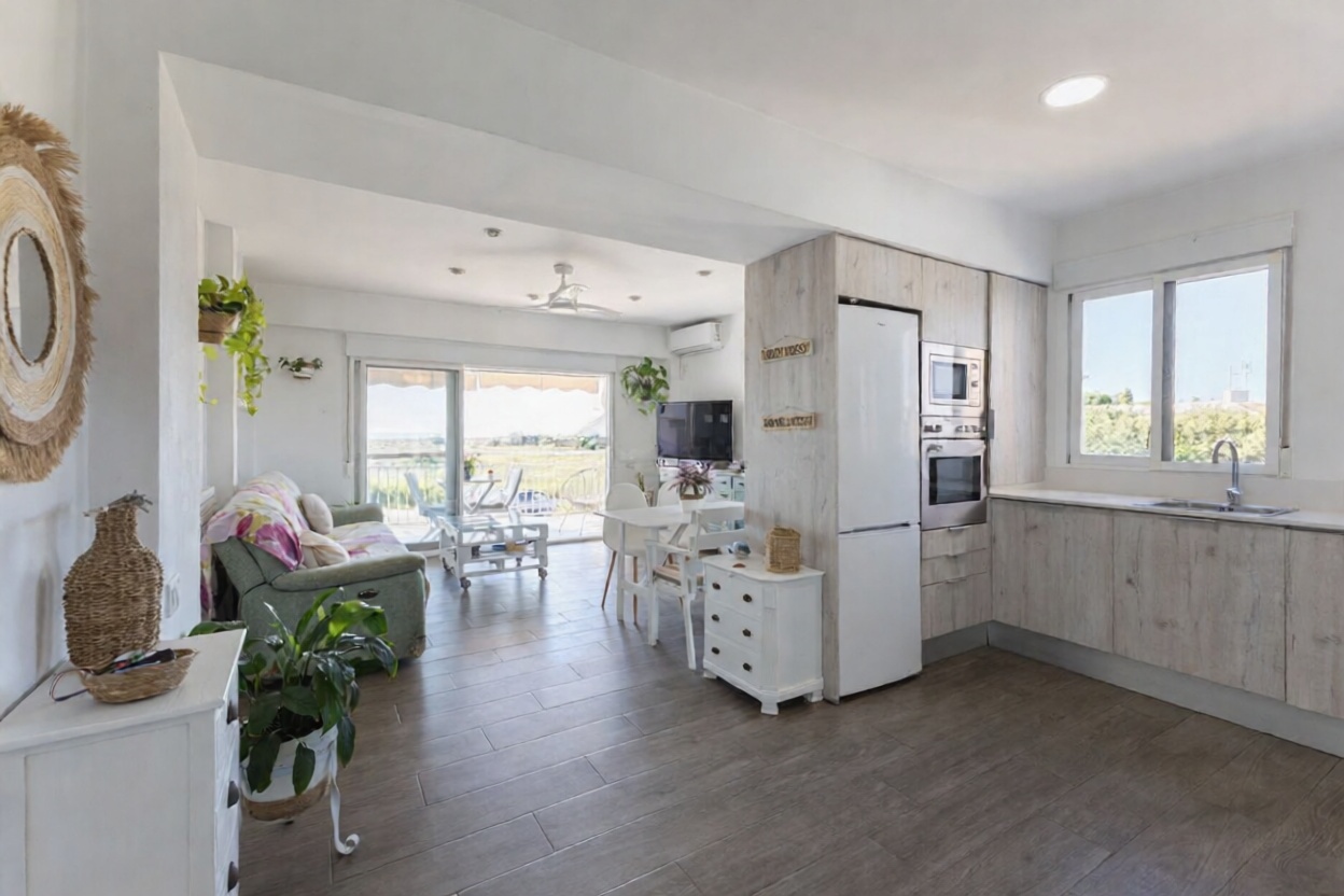 Flat for sale frontline beach in Sagunto/Sagunt — Living room
