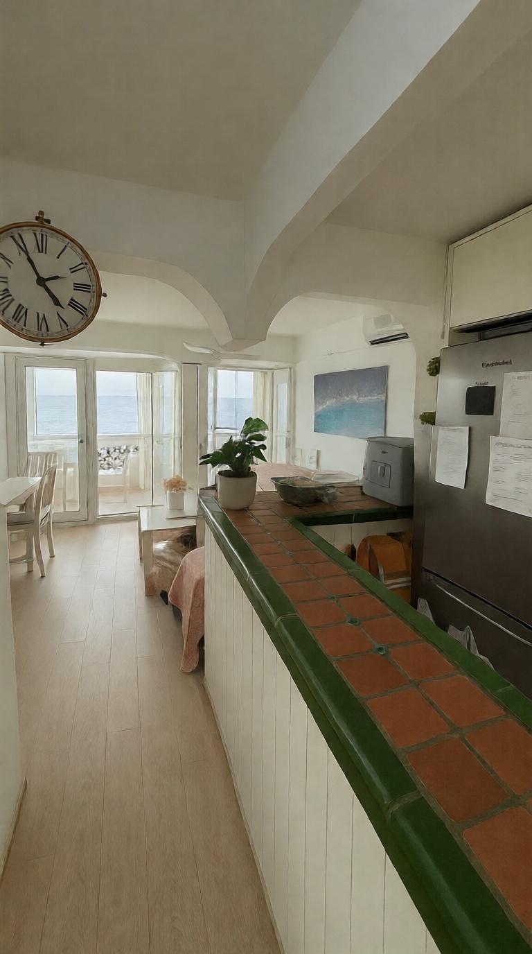 Квартира на продажу на первой линии пляжа в Torremolinos — Кухня