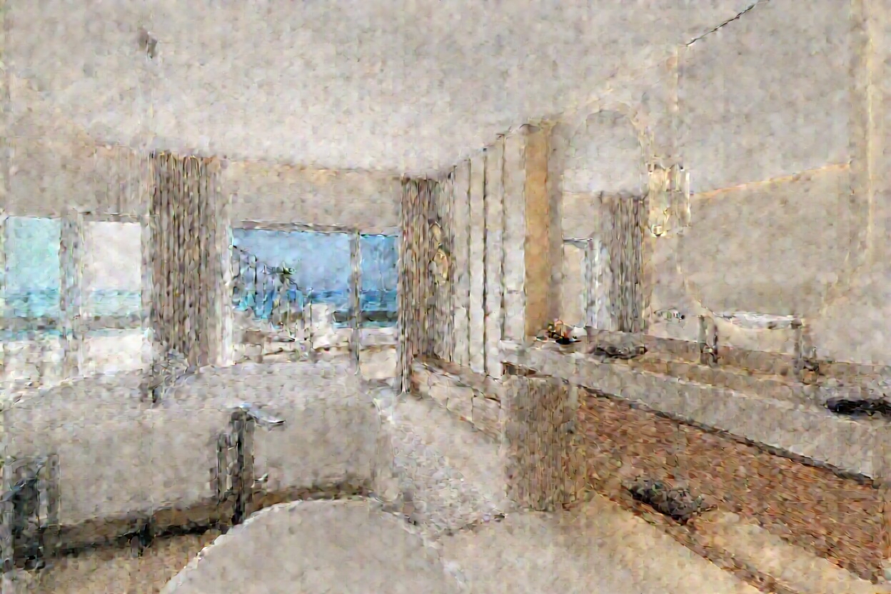 Мансарда на продажу на первой линии моря в Estepona — Спальня