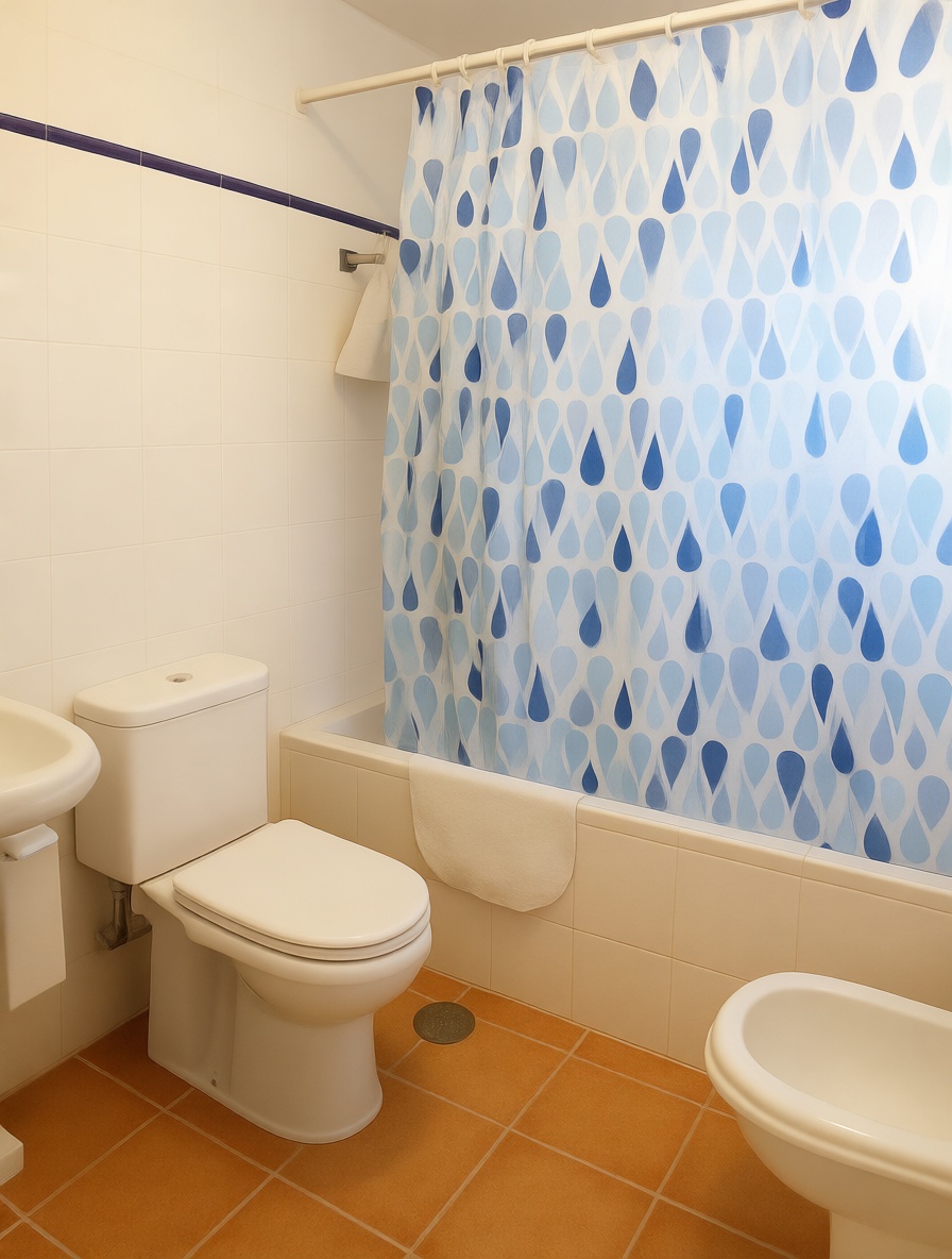 Apartamento em primeira linha de praia em Vera — Casa banho