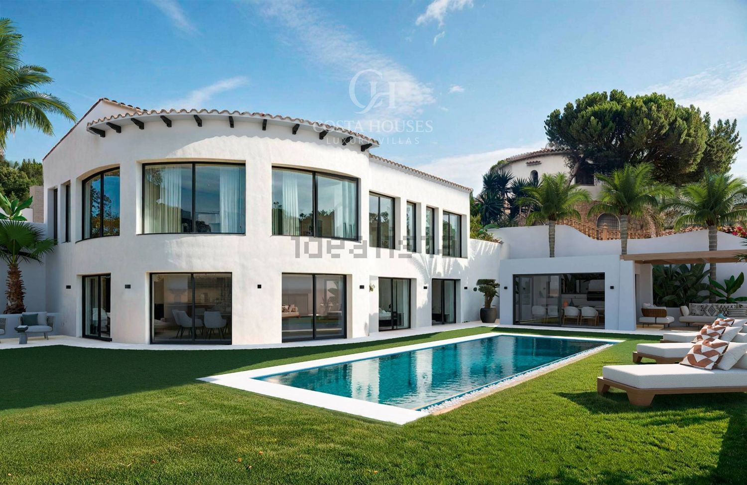 Chalet for sale with direct beach access in Jávea/Xàbia
