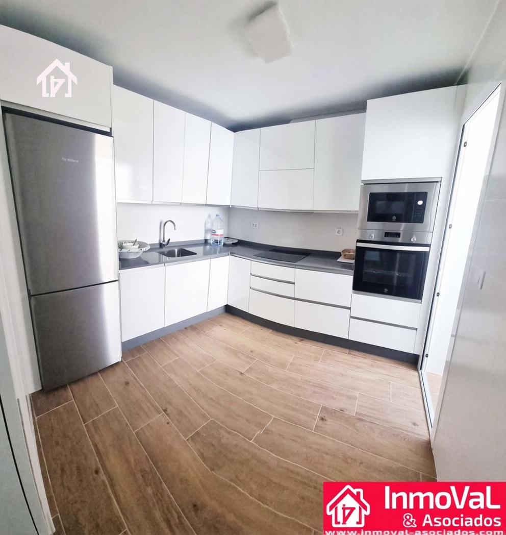 Apartamento em primeira linha de praia em Garrucha — Cozinha