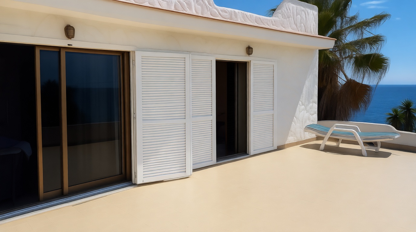 Chalet en venta con acceso directo a la playa en Benicarló — Terraza mar