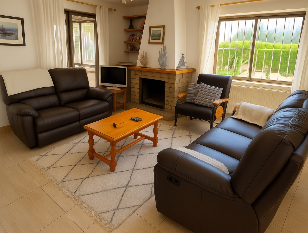 Chalet en venta con acceso directo a la playa en Benicarló — Salón