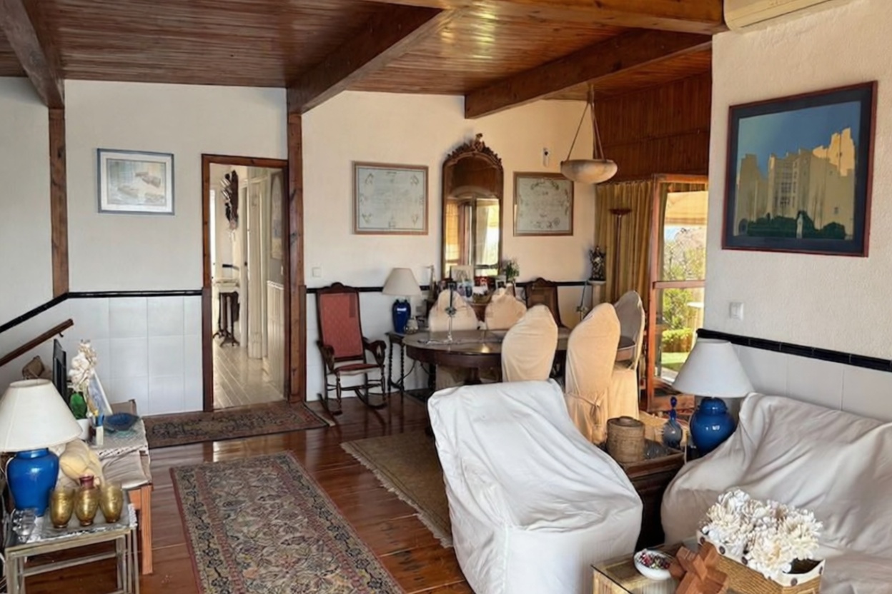 Chalet com acesso direto à praia em Cartagena — Sala