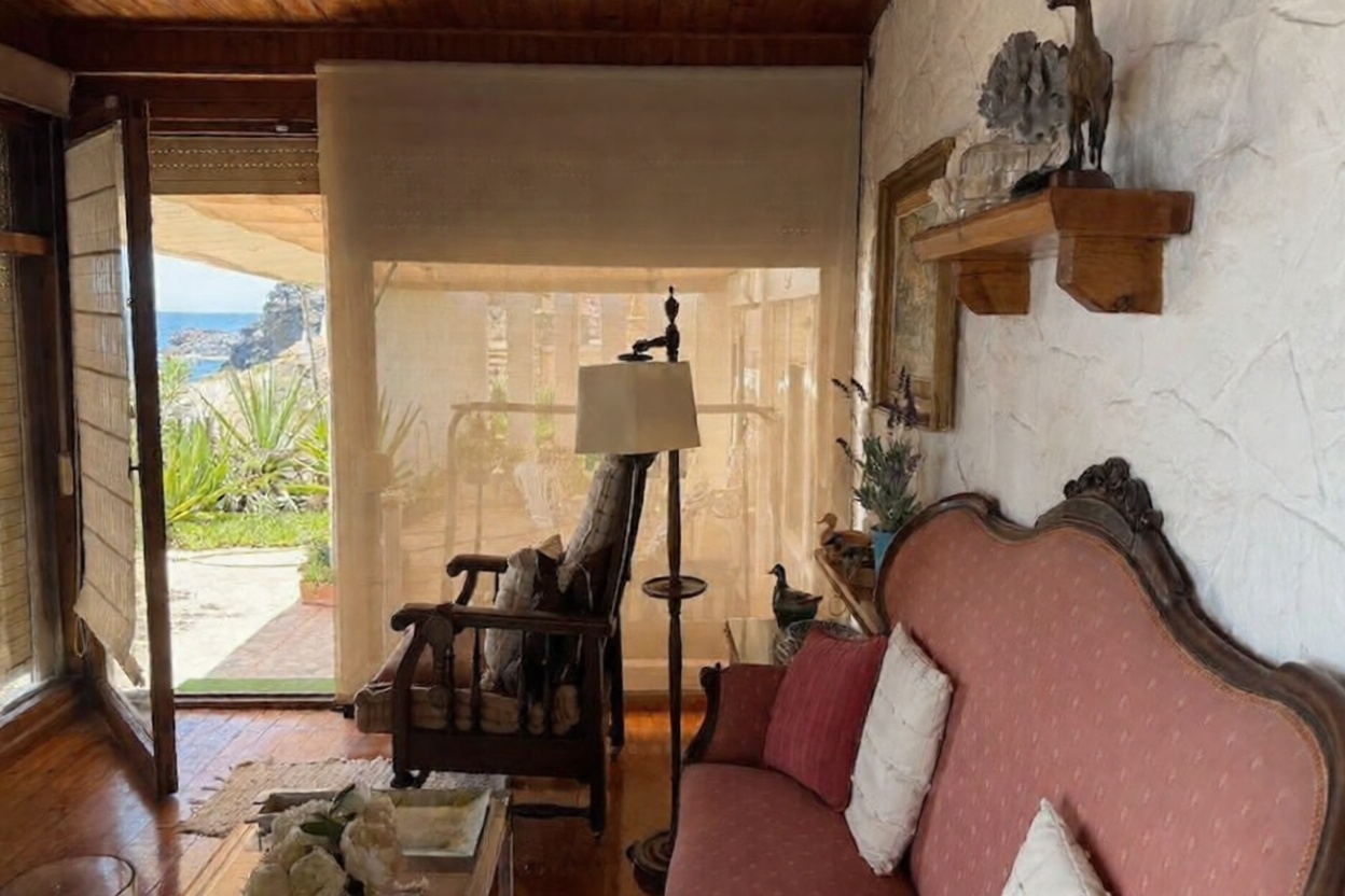 Chalet com acesso direto à praia em Cartagena — Sala