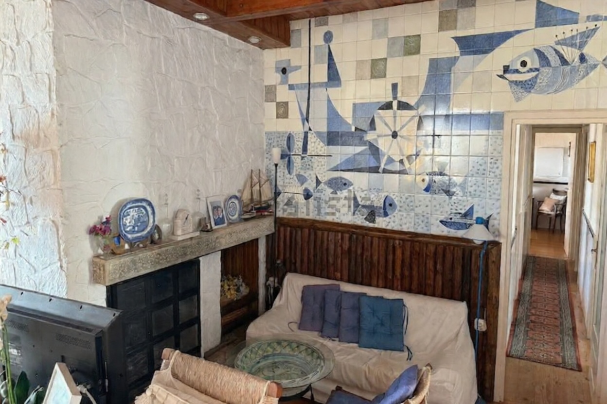 Chalet com acesso direto à praia em Cartagena — Sala