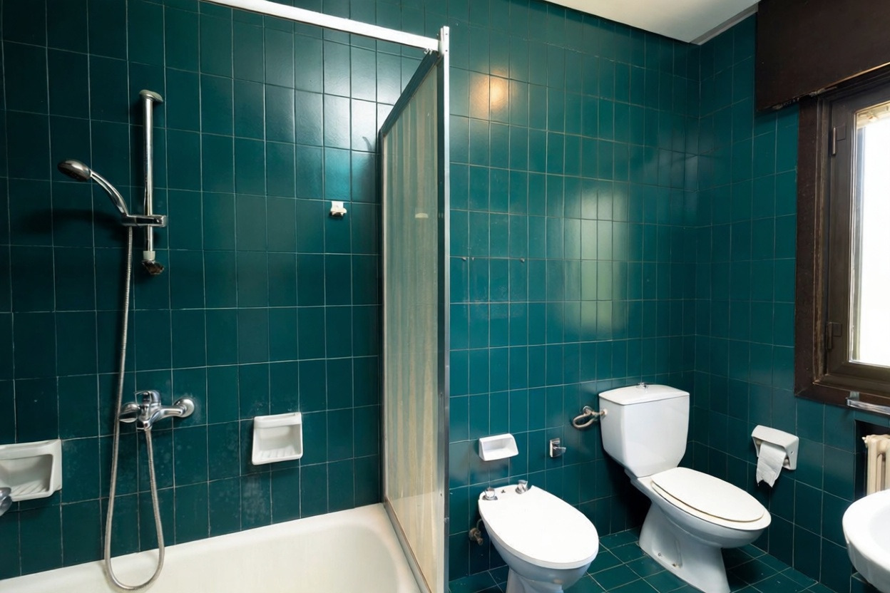 Chalet en venta con acceso directo a la playa en Oia — Baño