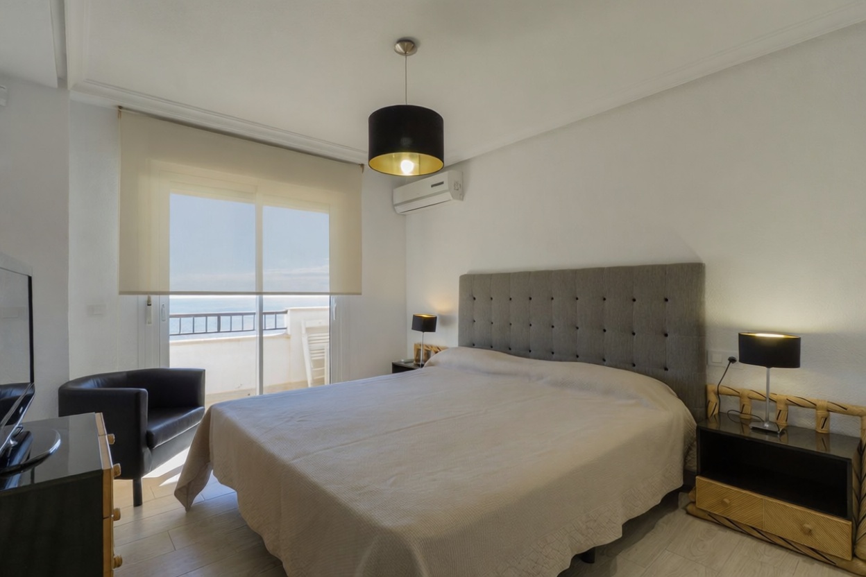 Wohnung in erste Strandlinie in Pilar de la Horadada — Schlafzimmer