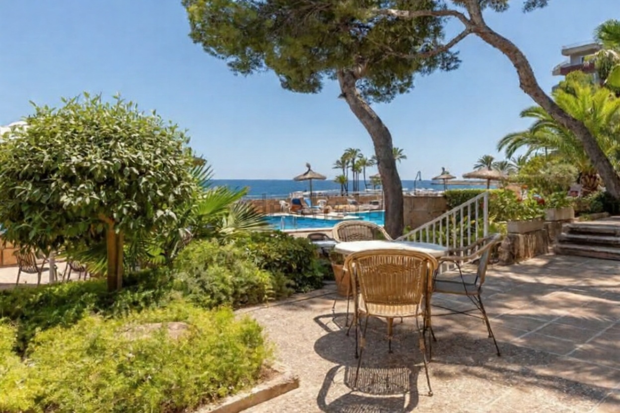 Piso en venta en primera línea de playa en Calvià