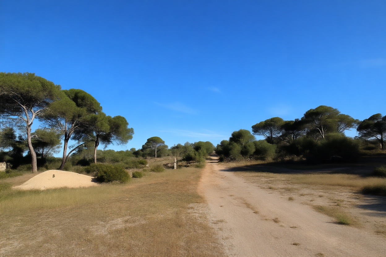 Finca en venta con acceso directo a la playa en Llucmajor — Vista mar